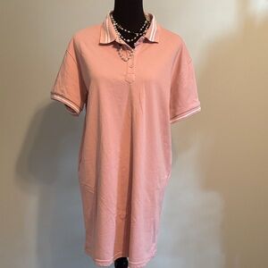 POL Pink Polo Dress SMALL
